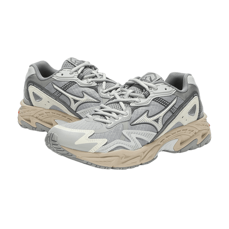 Mizuno Adventure Twe Light Grey Orange Angle 2