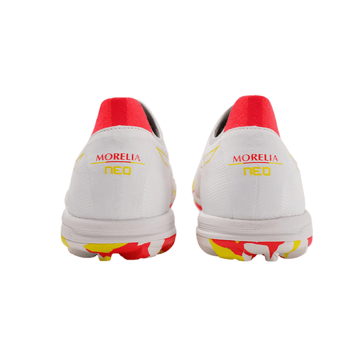 Mizuno Morelia Neo Sala Beta TF White Red Angle 2