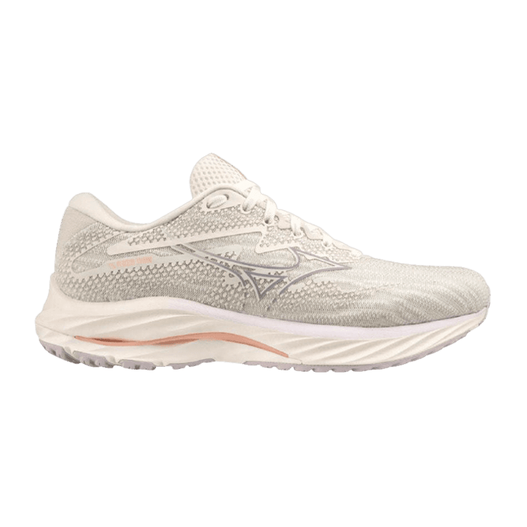Mizuno Wave Rider 27 Beige (W) Angle 0