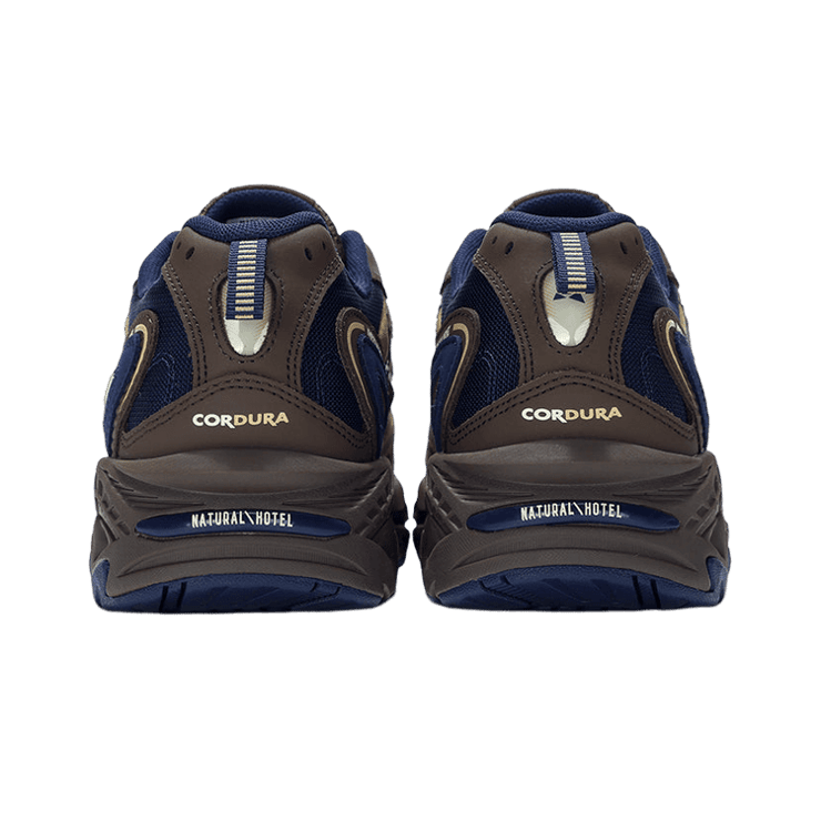 Mizuno WLTR30 x NATURAL HOTEL x Adventure Low Caramel Brown Angle 3