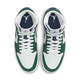 Air Jordan 1 Mid SE Noble Green Midnight Navy (W) Angle 1