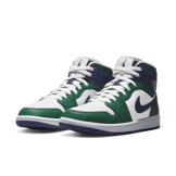 Air Jordan 1 Mid SE Noble Green Midnight Navy (W) Angle 2