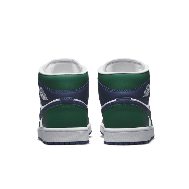Air Jordan 1 Mid SE Noble Green Midnight Navy (W) Angle 3