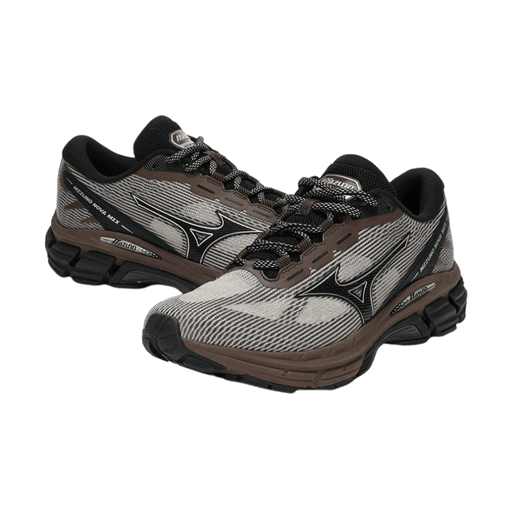 Mizuno Nova Mix Grey Brown Angle 0