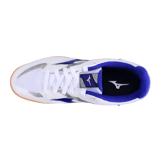 Mizuno Crossmatch Plio RX4 White Blue Angle 0