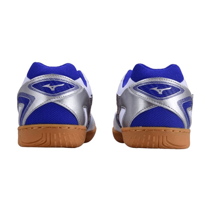 Mizuno Crossmatch Plio RX4 White Blue Angle 2