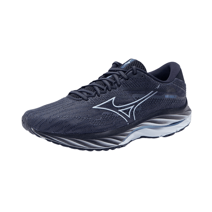 Mizuno Wave Rider 27 Navy Angle 0