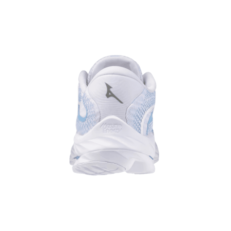 Mizuno Wave Rider 27 White Light Blue (W) Angle 1