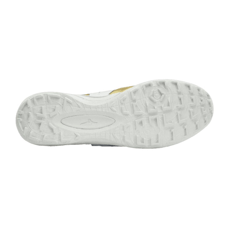 Mizuno Morelia UL TF Turf JAPAN Gold White Angle 3