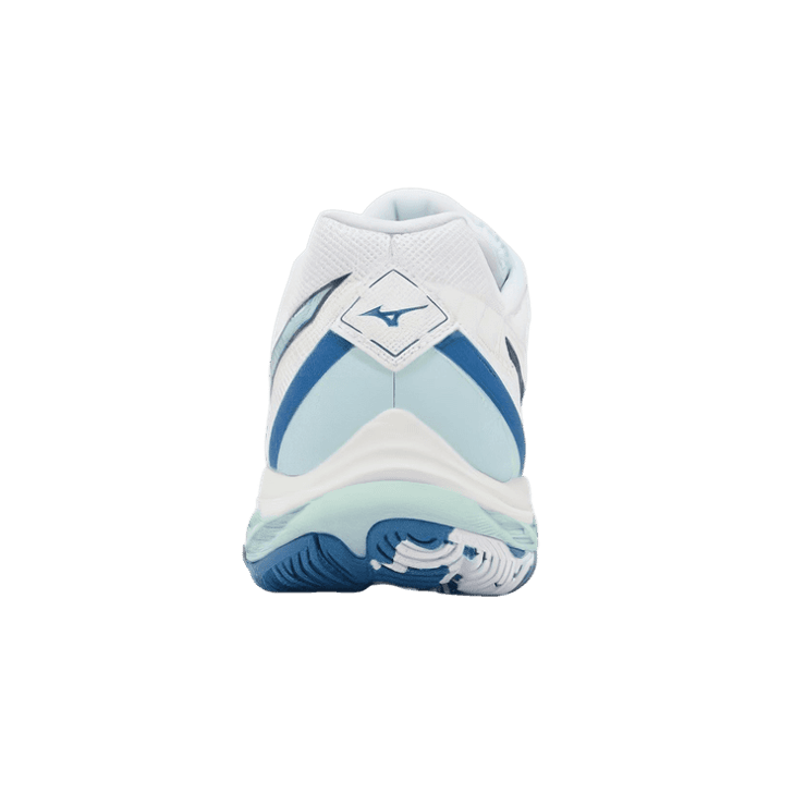 Mizuno Wave Fang 2 White Blue Angle 1