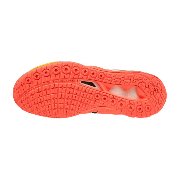 Mizuno Wave Lichtgevende 2 Orange Angle 2