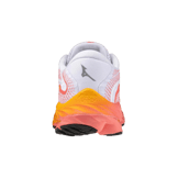 Mizuno Wave Rider 27 White Orange (W) Angle 1