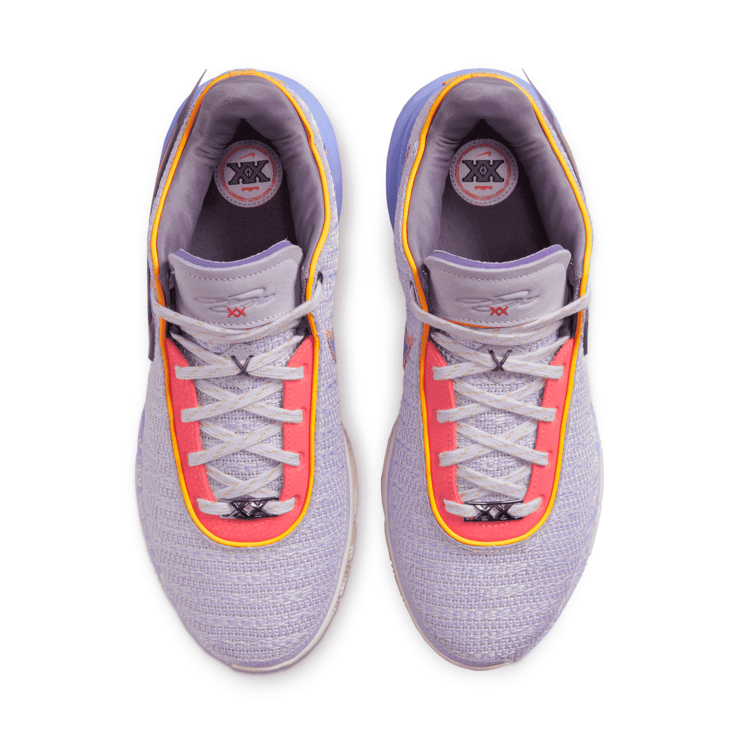 Nike LeBron 20 Violet Frost Angle 2