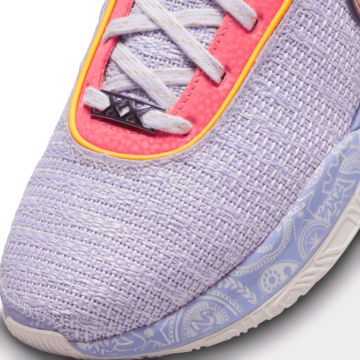 Nike LeBron 20 Violet Frost Angle 5