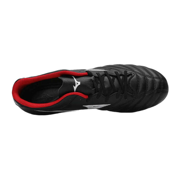 Mizuno Monarcida Neo 3 Select AG Black Silver Red Angle 0
