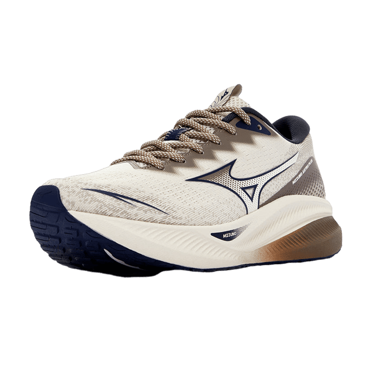 Mizuno Astro Plus Off White Brown Angle 0