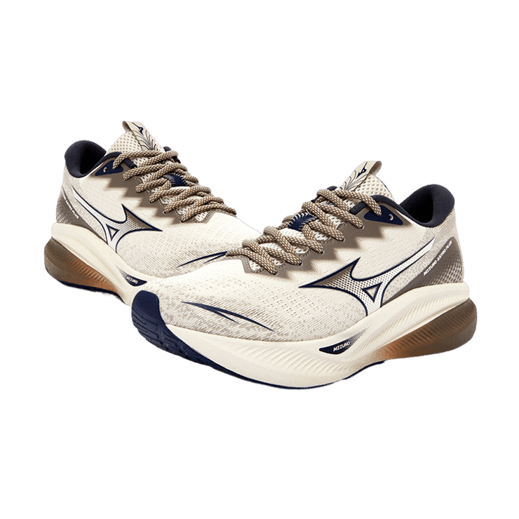 Mizuno Astro Plus Off White Brown Angle 1