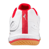 Mizuno Wave Drive 9 White Red Angle 1
