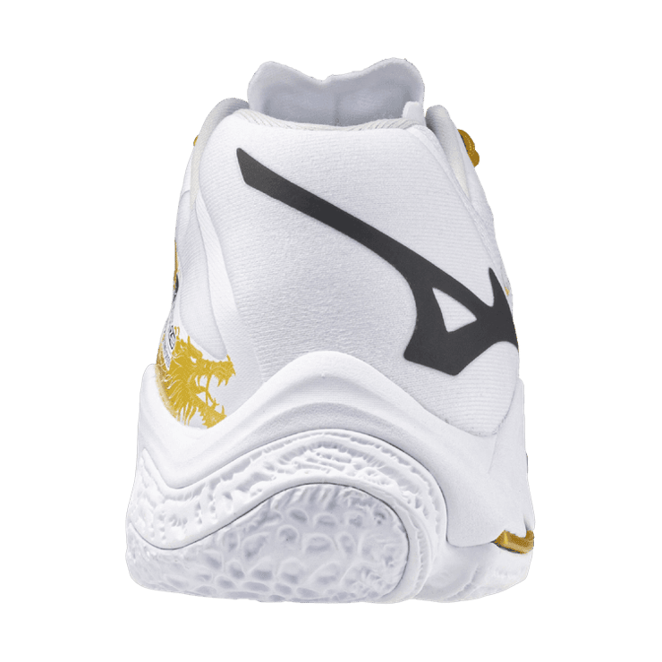 Mizuno Wave Lightning Z8 Gold Dragon Angle 2