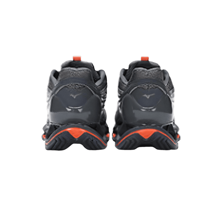 Mizuno Wave Prophecy 13S Black Orange Angle 1