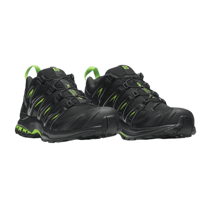 Salomon XA Pro 3D ADV Black Green Angle 0