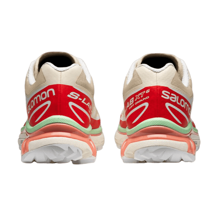 SALOMON★XT-6★兼用★SHORTBREAD/POPPY RED/GREEN ASH Salomon XT-6 Shortbread Poppy Red Green Ash - L47293300