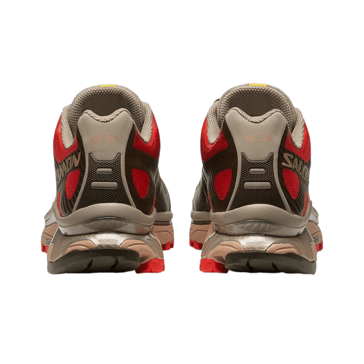 Salomon XT-4 Vintage Khaki Red Angle 1