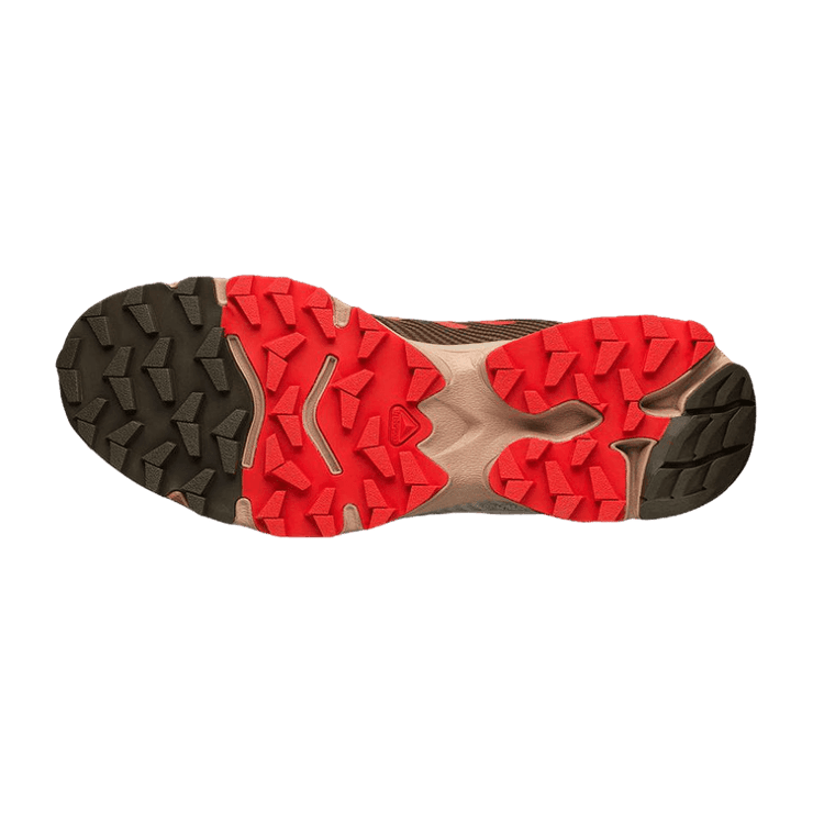 Salomon XT-4 Vintage Khaki Red Angle 2