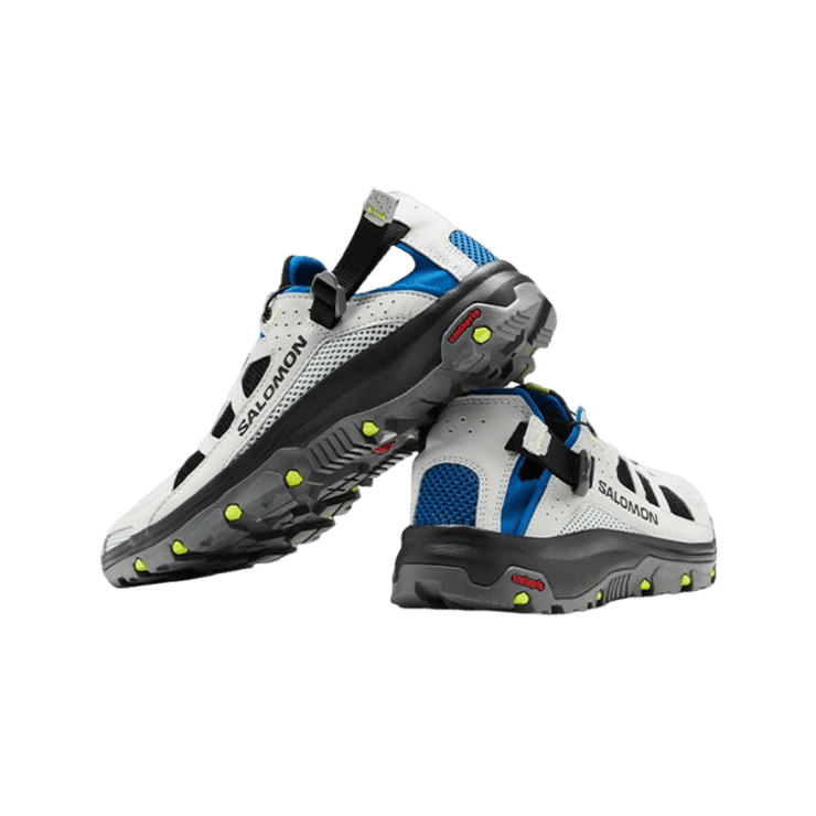 Salomon Techamphibian 5 White Black Blue Angle 0
