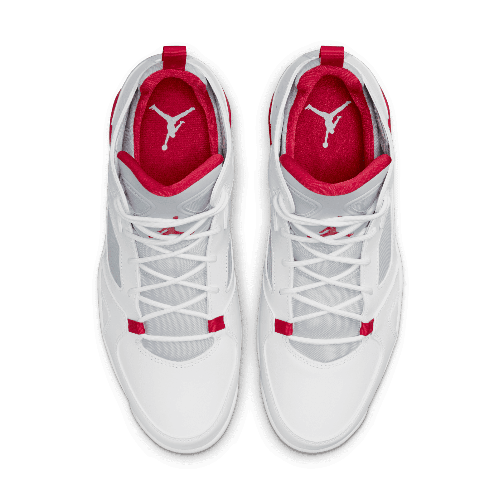 Jordan Flight Club 91 White Pure Platinum Sail Mystic Hibiscus Angle 1