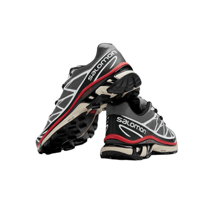 Salomon XT-6 'Pewter Aurora Red' Angle 0