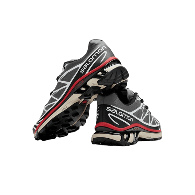 ★関税込★Salomon★SALOMON XT-6 Pewter Aurora Red★22-30cm Salomon XT-6 'Pewter Aurora Red' - L47293200 Raffles & Where