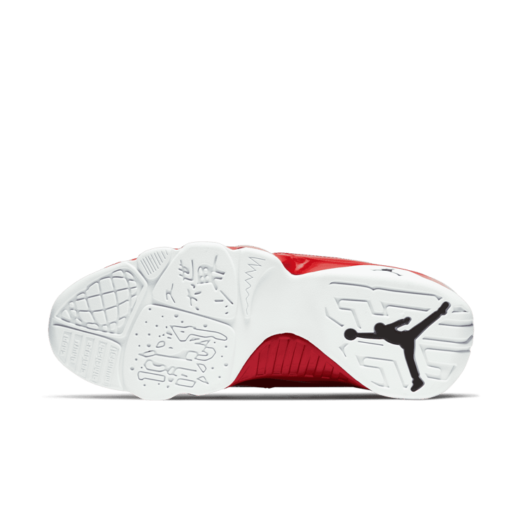 Jordan 9 Retro White Gym Red Angle 0