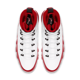 Jordan 9 Retro White Gym Red Angle 1