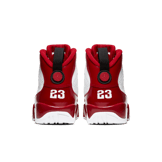 Jordan 9 Retro White Gym Red Angle 3