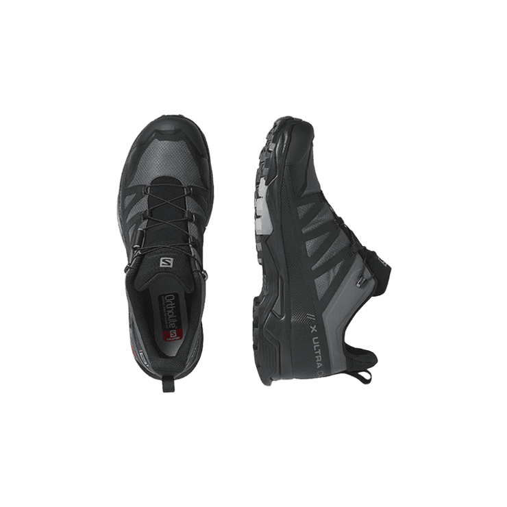 Salomon X Ultra 4 Wide GORE-TEX 'Magnet Black' Angle 0
