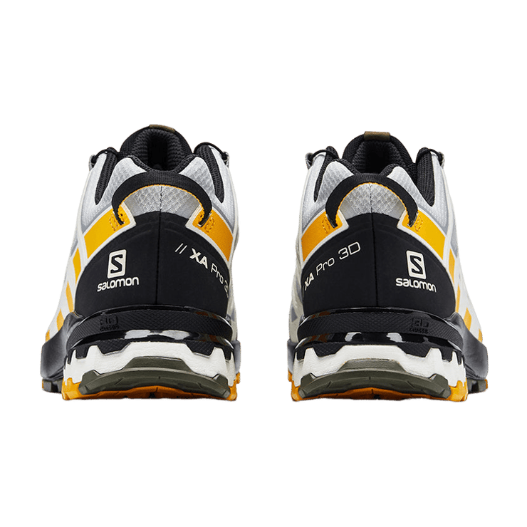 Salomon XA Pro 3D V8 GTX Grey Yellow Black Angle 2