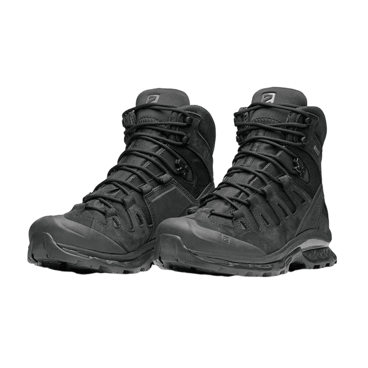 Salomon Quest 4D Gore-Tex Advanced Black Magnet Angle 0