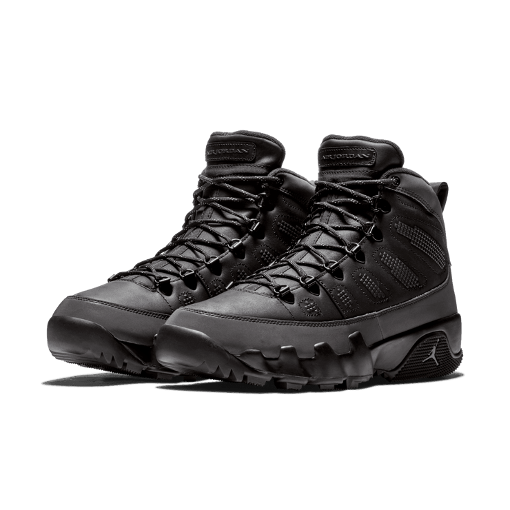 Jordan 9 Retro Boot Black Concord Angle 2