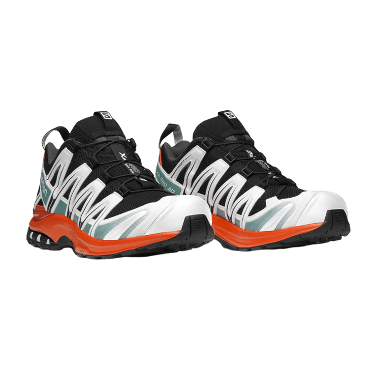 Salomon XA Pro 3D ADV Black Whote Orange Angle 0