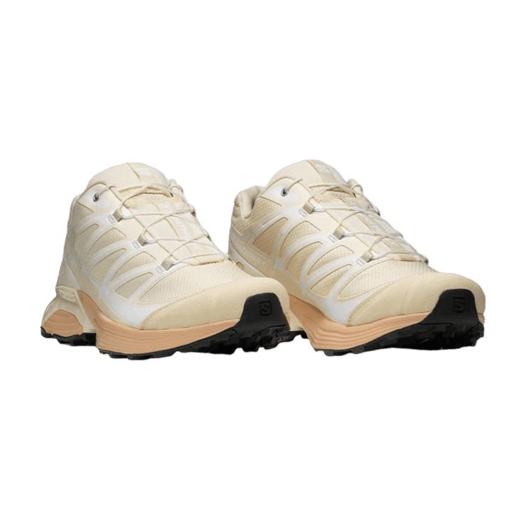 Salomon XT-Pathway Yellow Brown Angle 0