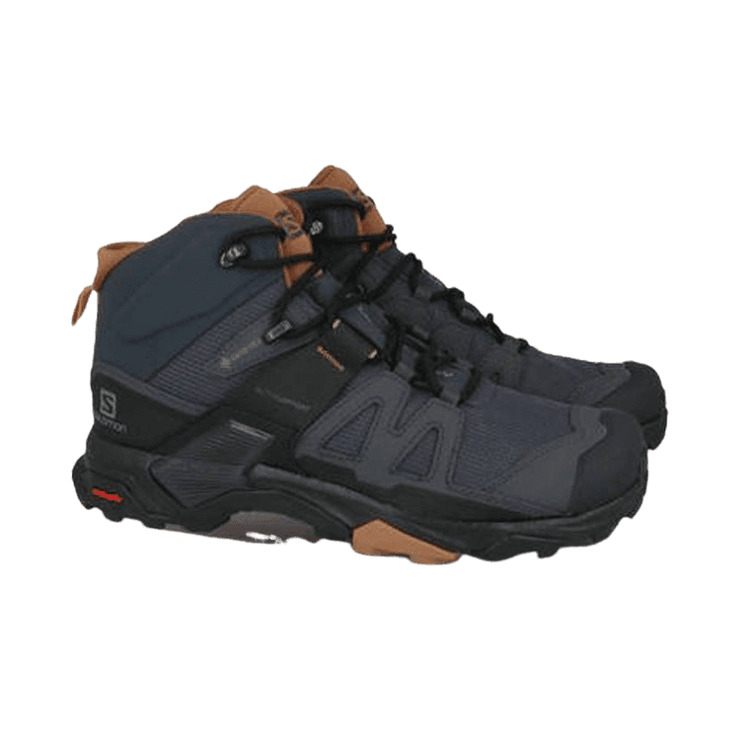 Salomon X Ultra 4 Mid GORE-TEX 'Ebony Mocha Mousse' (W) Angle 0