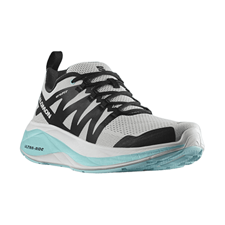 Salomon Glide Max Grey Black Angle 0