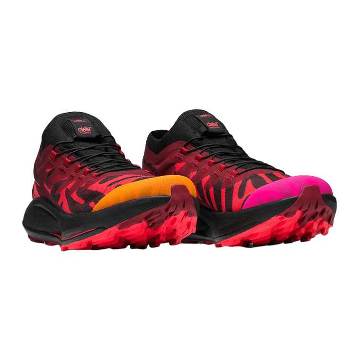 Salomon Ciele Athletics x Pulsar Trail Pro 'Black Fiery Coral' Angle 0