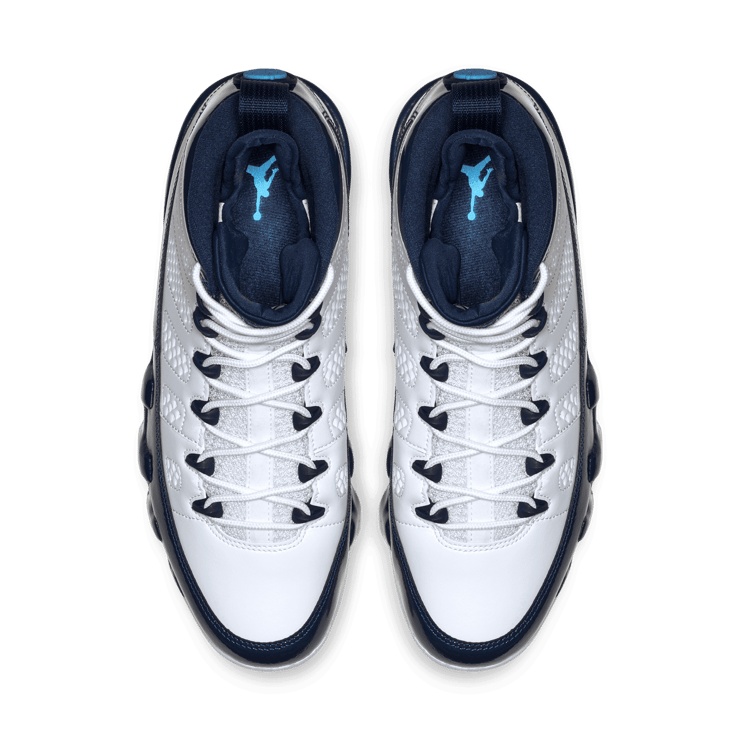 Jordan 9 Retro Pearl Blue Angle 1