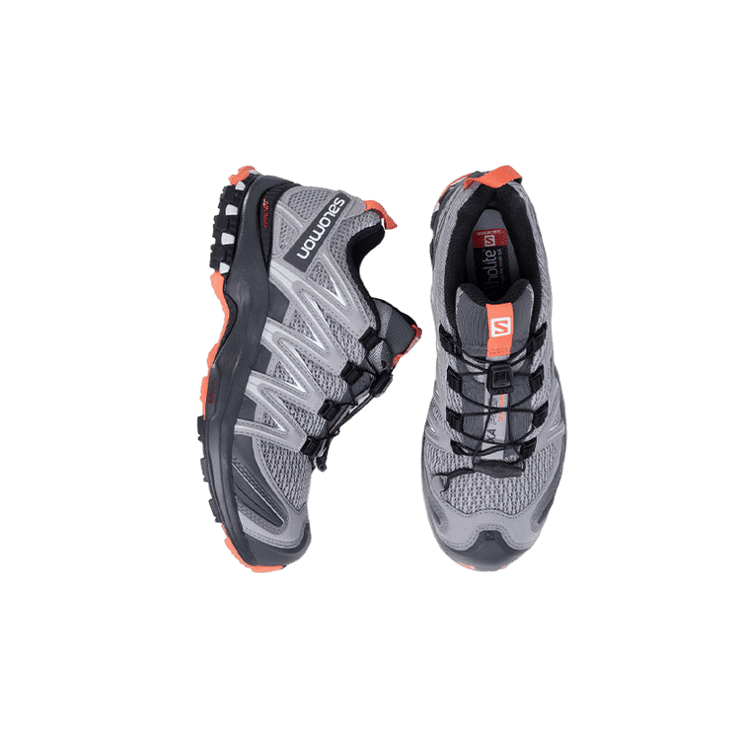 Salomon XA PRO 3D W Grey Black Orange (W) Angle 0