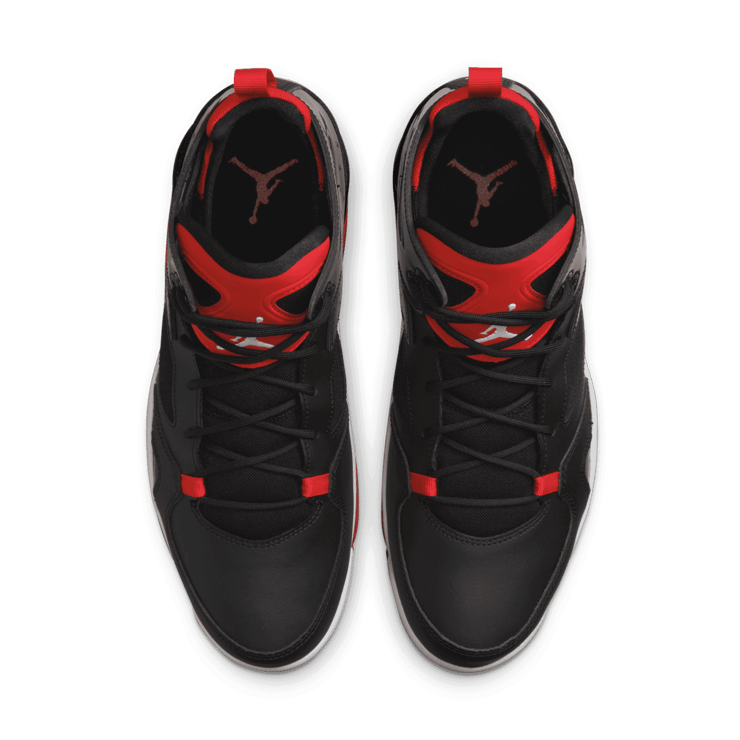 Jordan Flight Club 91 Black University Red Angle 1