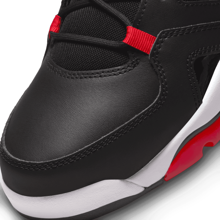 Jordan Flight Club 91 Black University Red Angle 4