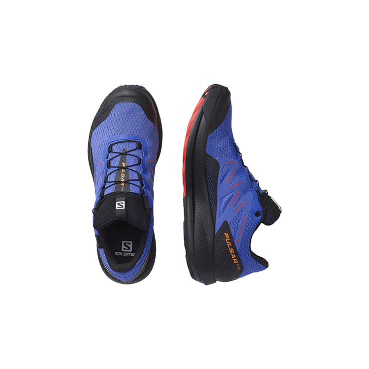 Salomon Pulsar Trail Gore-Tex Blue Black Angle 0