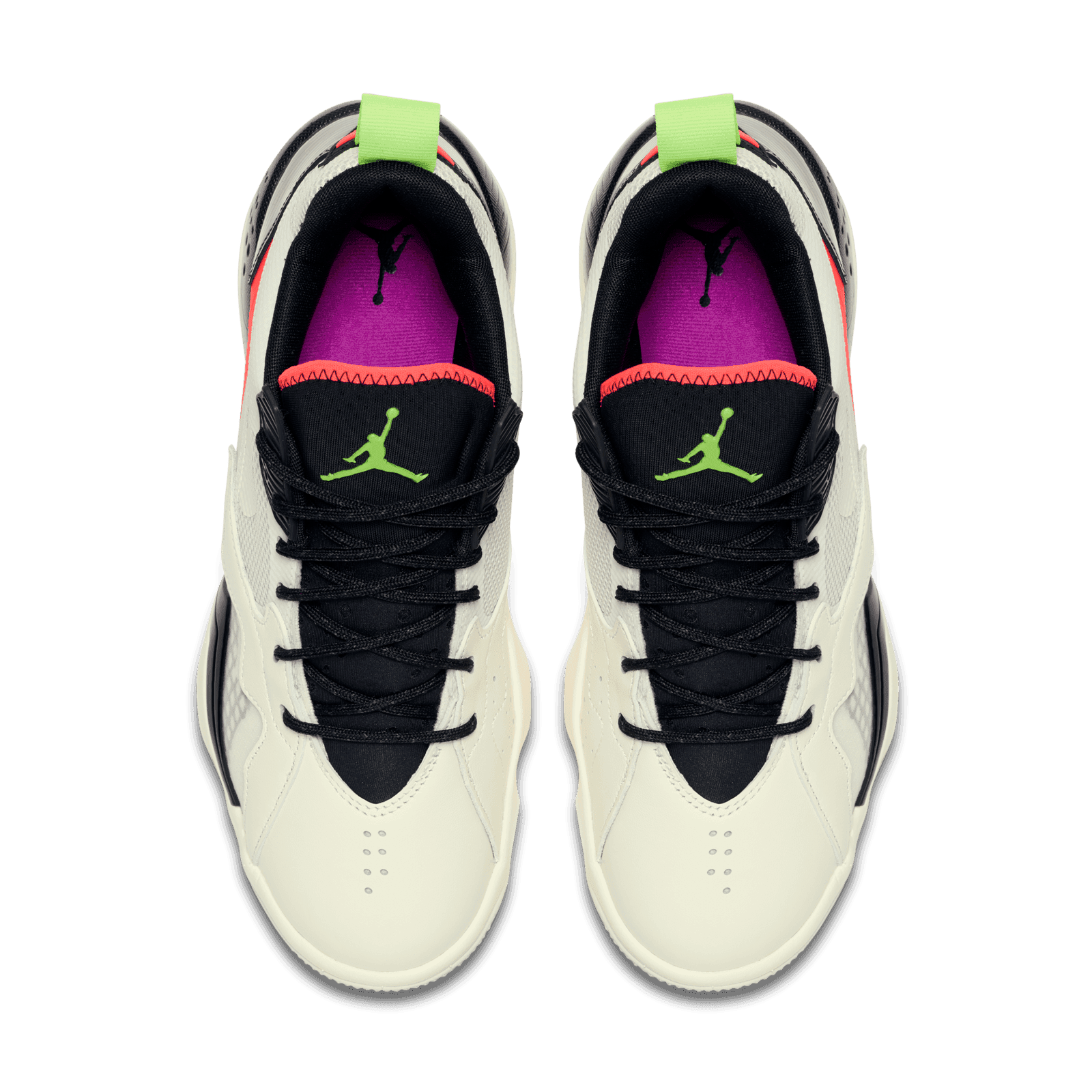 jordan zoom 92 sail flash crimson electric green